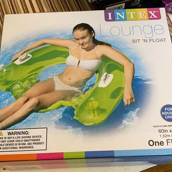 Intex Lounge Sit N’ Float - Picture 1 of 5